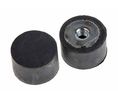 Cylindrical Anti-Vibration Mount, 48kg, M8, Rubber